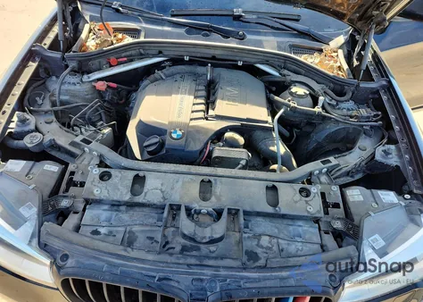 2017 BMW X3 xDrive35I z USA, uszkodzony, nr VIN 5UXWX7C53H0U42545